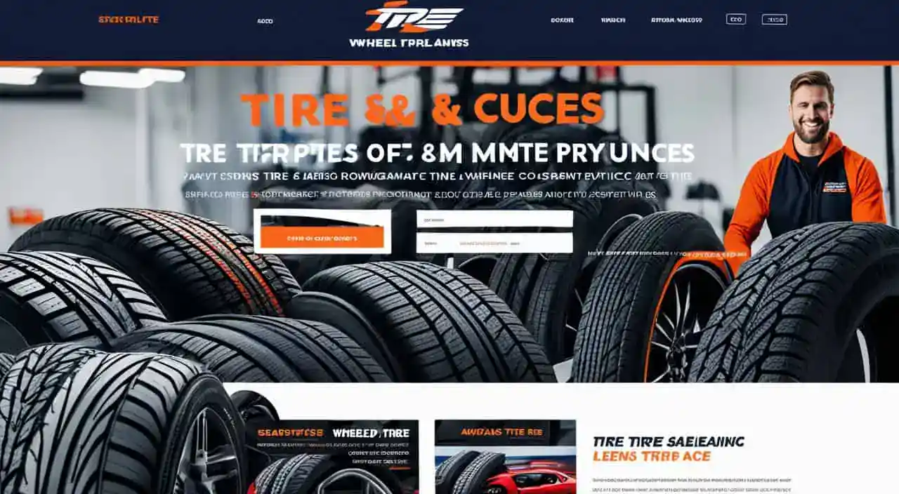 Site para Loja de Pneus