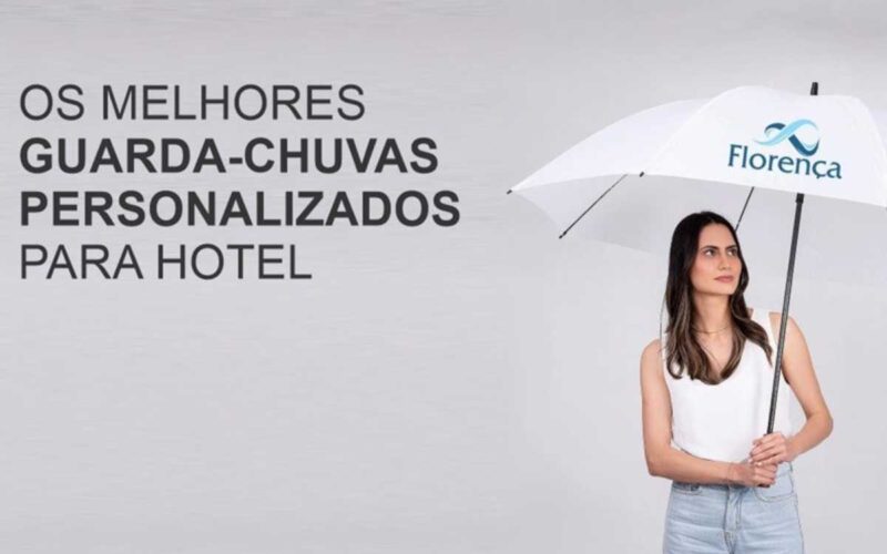 Guarda-Chuva Personalizado para Hotéis: Um Toque de Conveniência e Marketing