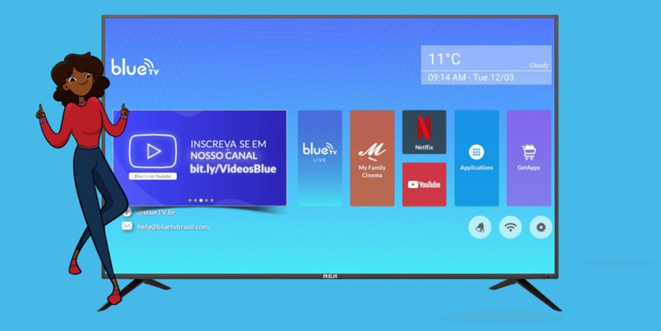 Recarga BlueTV: descubra um catálogo variado, com planos que cabem no seu bolso Recarga BlueTV: descubra um catálogo variado, com planos que cabem no seu bolso