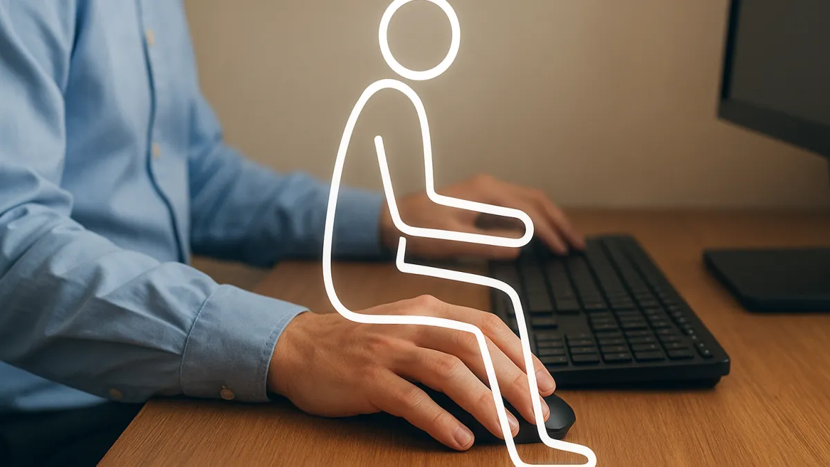 Ergonomia no trabalho previne lesões repetitivas